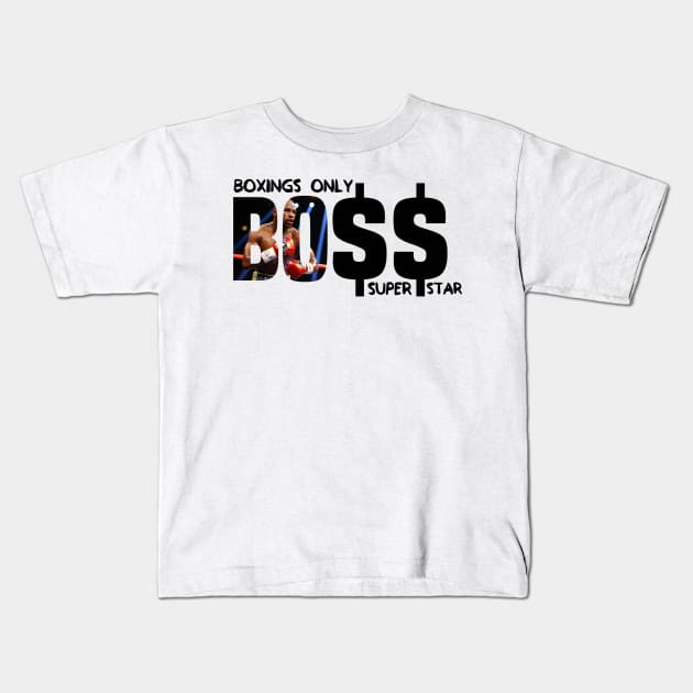 Floyd Mayweather Boxings Only Superstar Kids T-Shirt by FirstTees